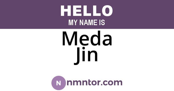 Meda Jin
