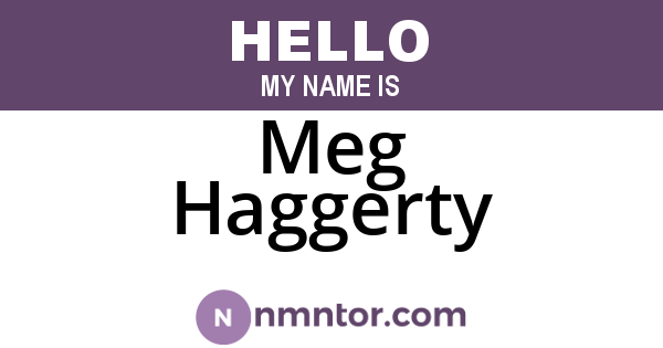 Meg Haggerty