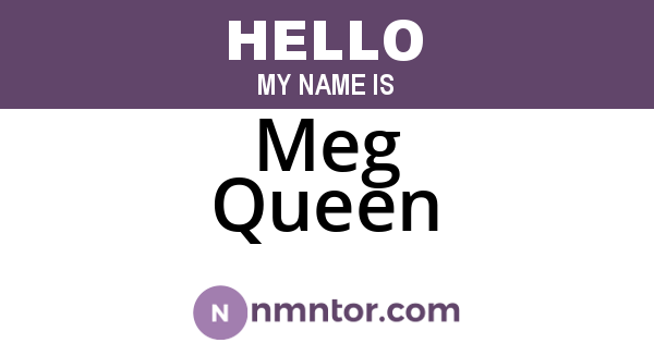 Meg Queen