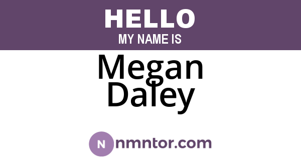 Megan Daley