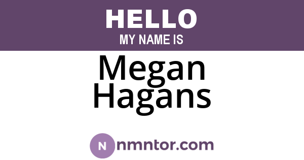 Megan Hagans