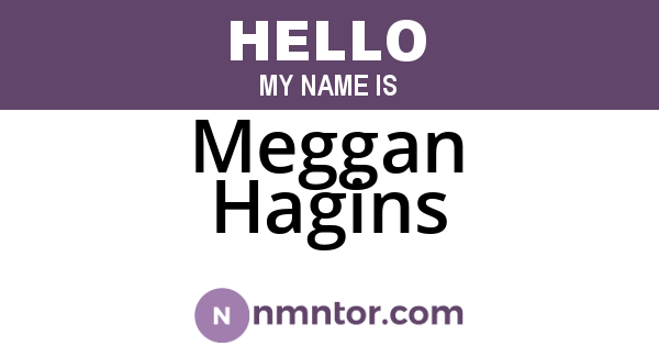 Meggan Hagins