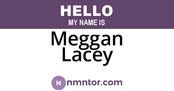 Meggan Lacey