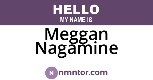 Meggan Nagamine