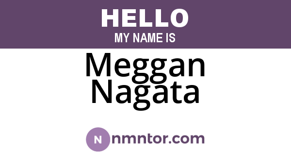 Meggan Nagata