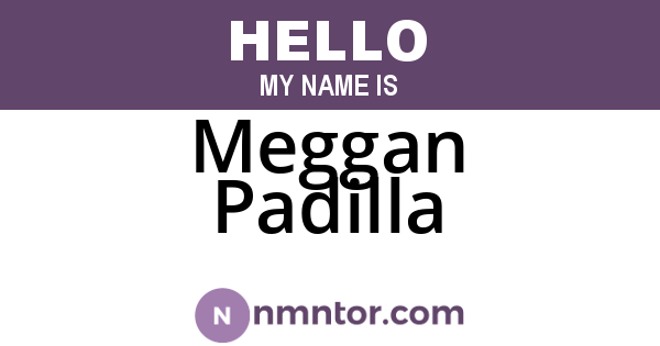 Meggan Padilla