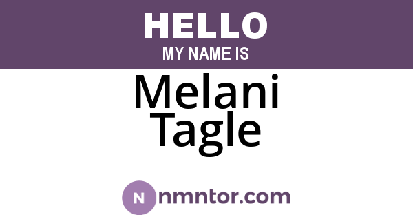Melani Tagle