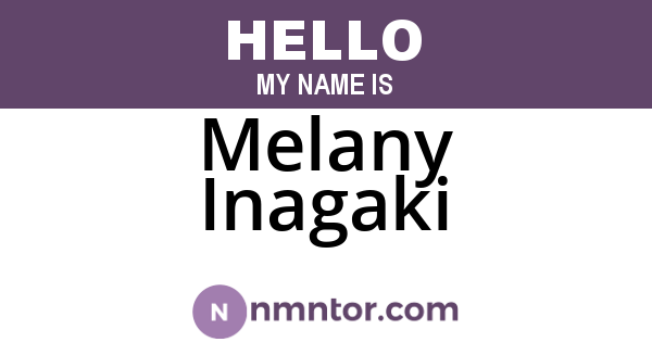 Melany Inagaki