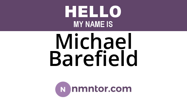 Michael Barefield
