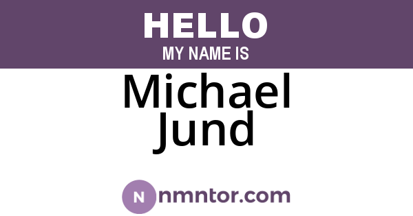 Michael Jund