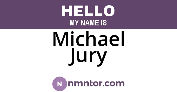 Michael Jury