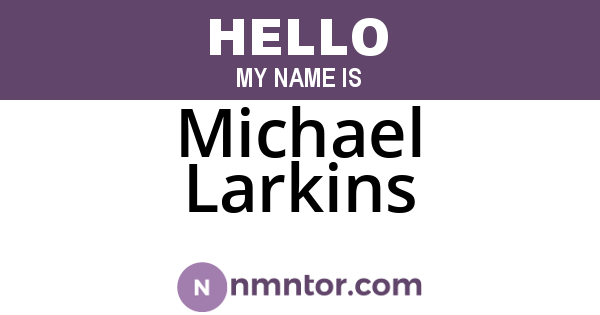 Michael Larkins