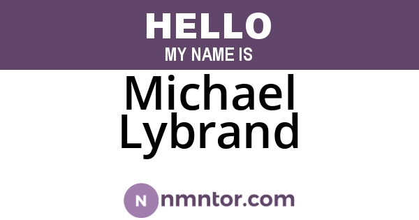 Michael Lybrand