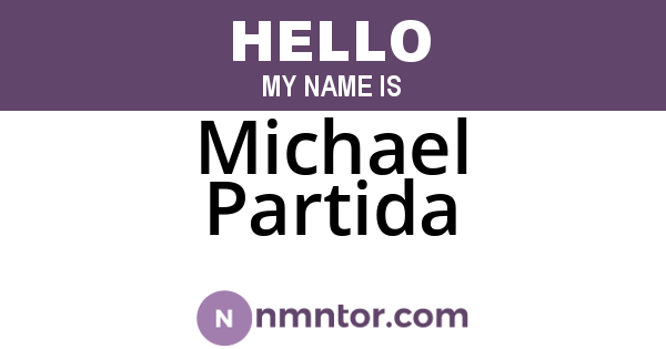 Michael Partida