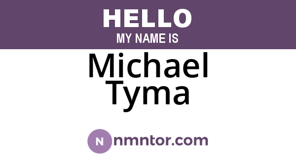 Michael Tyma