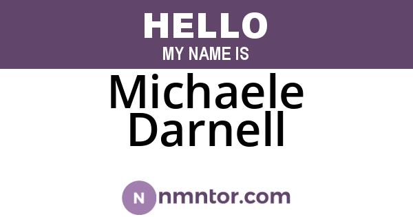 Michaele Darnell