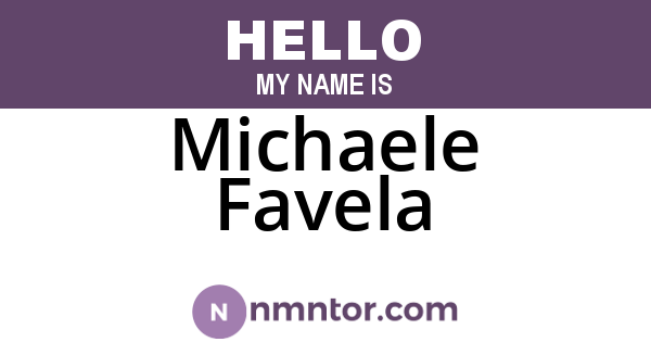 Michaele Favela