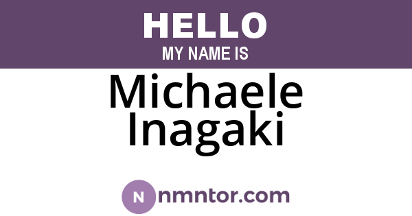Michaele Inagaki