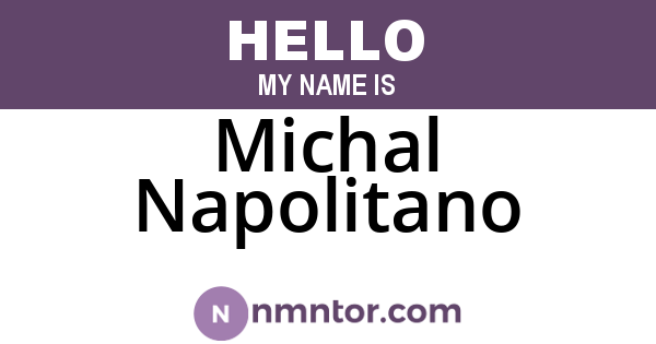 Michal Napolitano