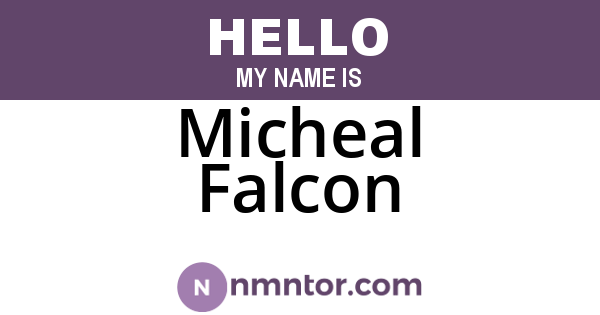 Micheal Falcon