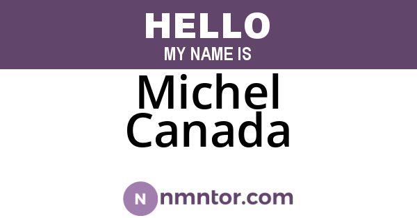 Michel Canada