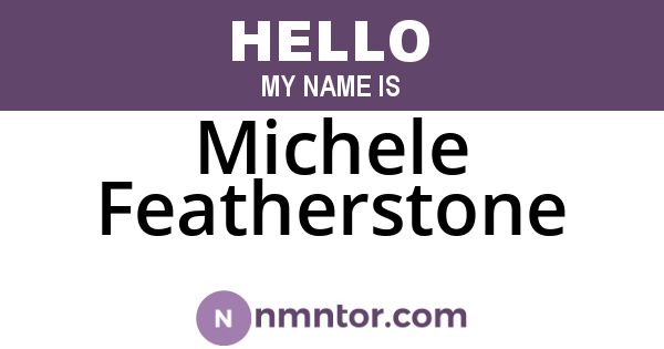 Michele Featherstone