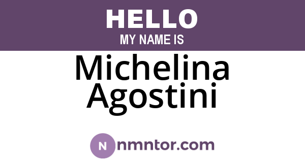 Michelina Agostini