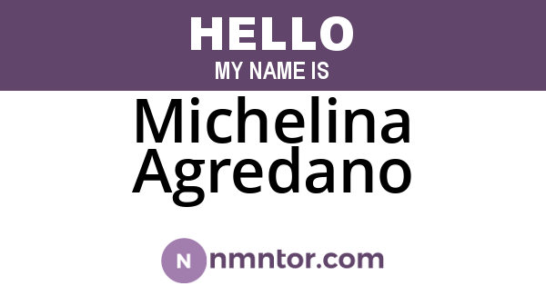 Michelina Agredano
