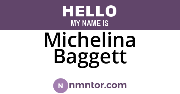 Michelina Baggett