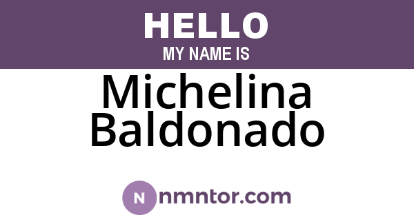 Michelina Baldonado