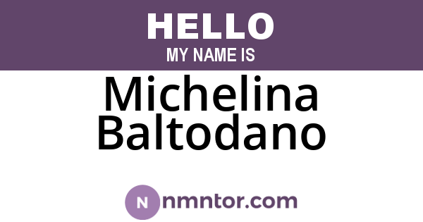 Michelina Baltodano