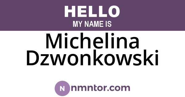 Michelina Dzwonkowski