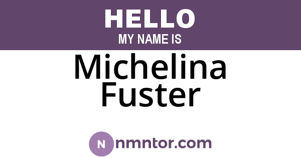 Michelina Fuster