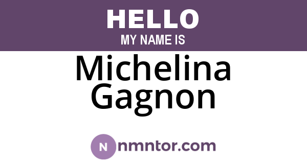 Michelina Gagnon