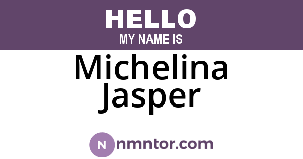 Michelina Jasper