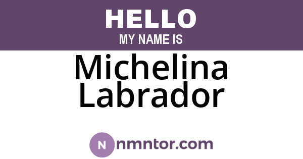 Michelina Labrador
