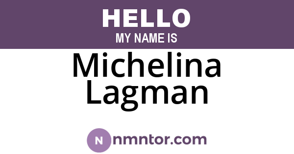 Michelina Lagman