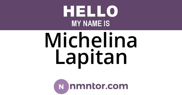 Michelina Lapitan