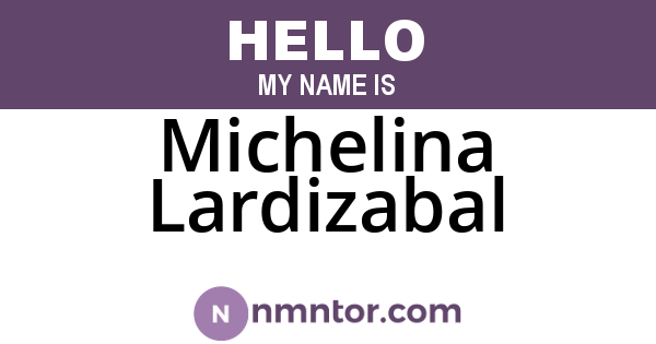 Michelina Lardizabal