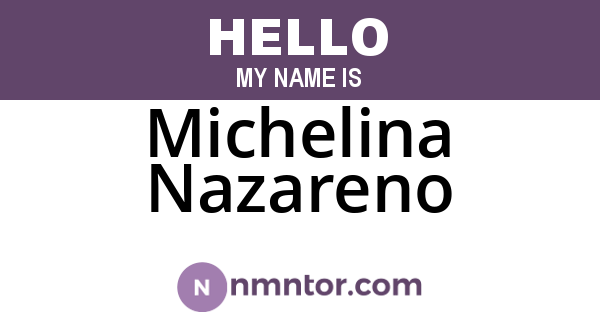 Michelina Nazareno