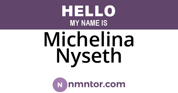 Michelina Nyseth