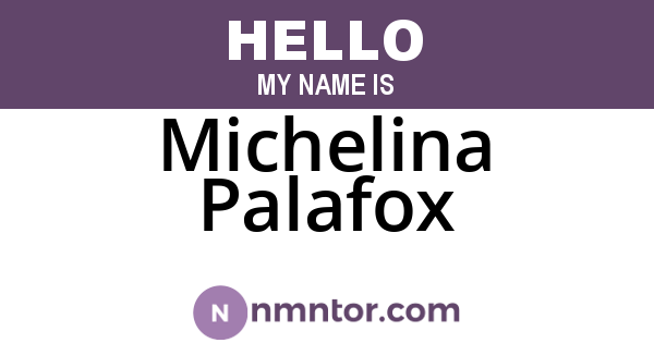 Michelina Palafox
