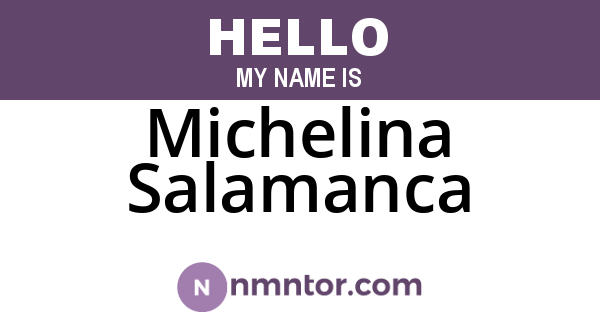 Michelina Salamanca