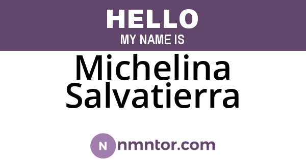 Michelina Salvatierra