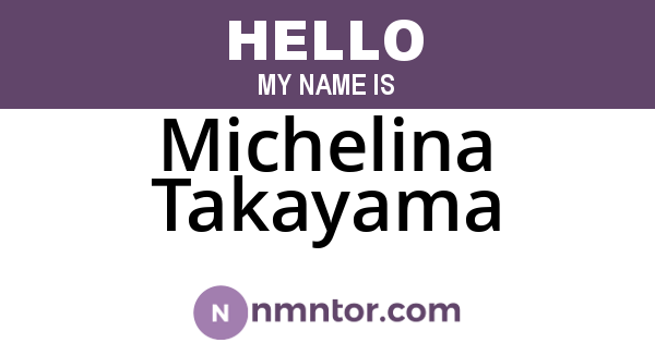 Michelina Takayama