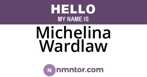 Michelina Wardlaw