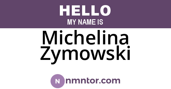 Michelina Zymowski
