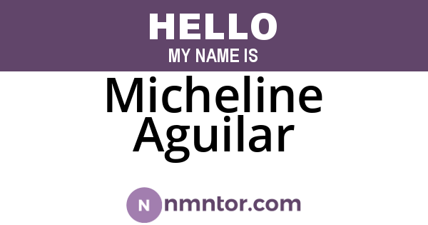 Micheline Aguilar