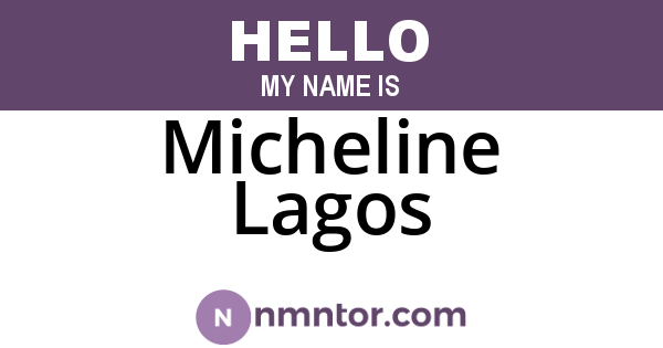 Micheline Lagos