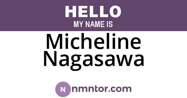 Micheline Nagasawa